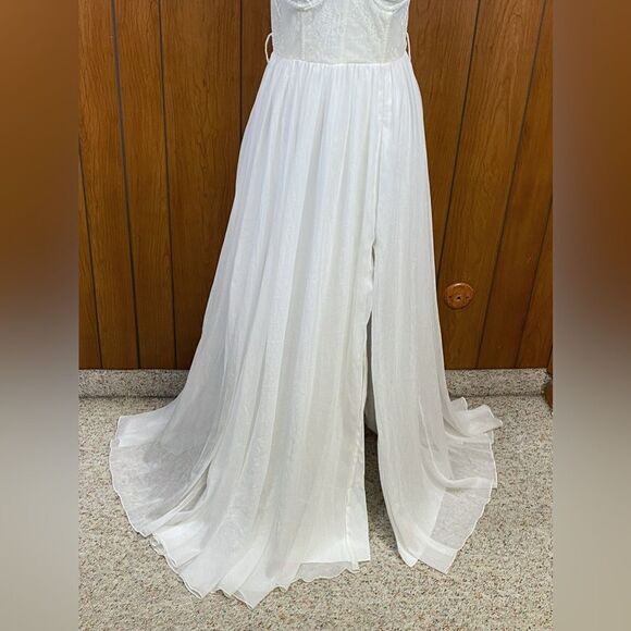 PatBo Lace Bustier Maxi Dress size 8 - Picture 4 of 11